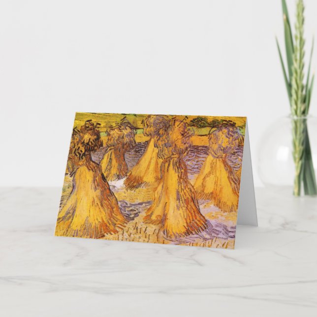 Veteblad av Vincent van Gogh Kort (Framsida)