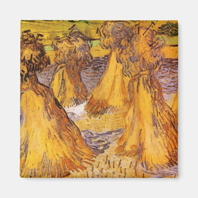 Veteblad av Vincent van Gogh Magnet (Framsidan)
