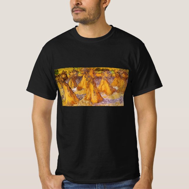 Veteblad av Vincent van Gogh T Shirt (Framsida)