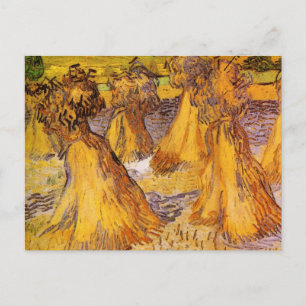 Veteblad av Vincent van Gogh Vykort