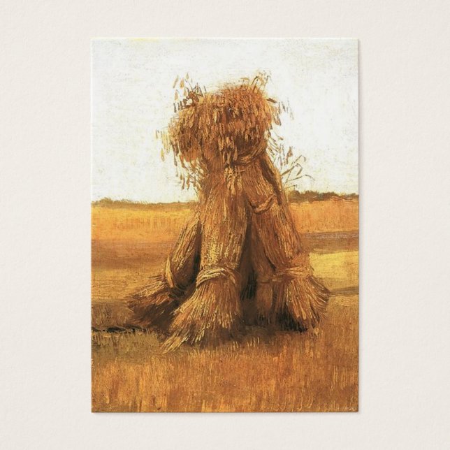 Veteblad i Fält, Vincent van Gogh Visitkort (Framsidan)