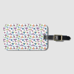 Vetemisk sjöhästdesign bagagebricka