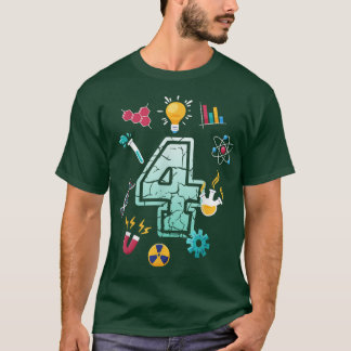 Vetenskap 4 Åldershögskolan Party Scientifi T Shirt