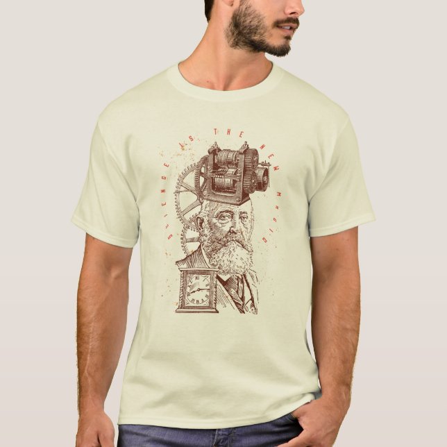 Vetenskap & Ånga T Shirt (Framsida)