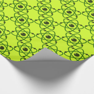 Vetenskap är den kalla designen för Atoms för Presentpapper