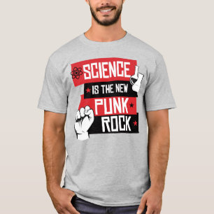 VETENSKAP ÄR DET NYA STRAFFET STEN T SHIRT