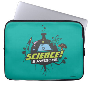Vetenskap är enorm laptop sleeve