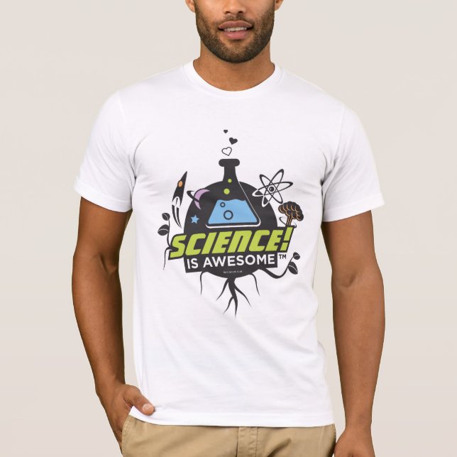 Vetenskap är enorm t-shirt (Framsida)