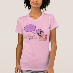 Vetenskap är för flickaT-tröja T Shirt