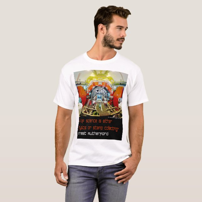 Vetenskap är fysik eller Frimärke-insamling T Shirt (Hel framsida)