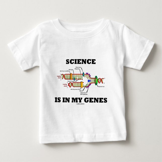 Vetenskap är i min gener (DNA-replicationen) Tröja (Framsida)