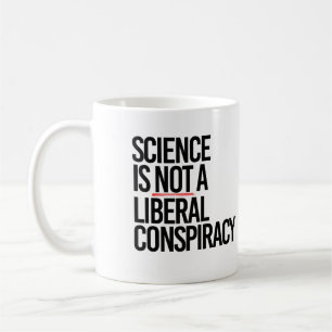 VETENSKAP ÄR INTE EN LIBERAL BEGRÄNSNING KAFFEMUGG