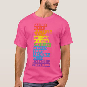 Vetenskap är inte något mänskligt är olagligt t shirt
