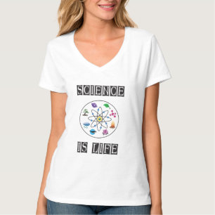 Vetenskap är livet t shirt