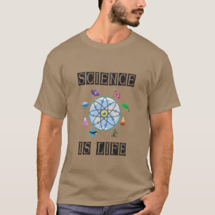 Vetenskap är livet t shirt