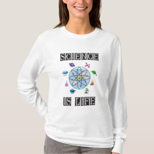 Vetenskap är livet t shirt