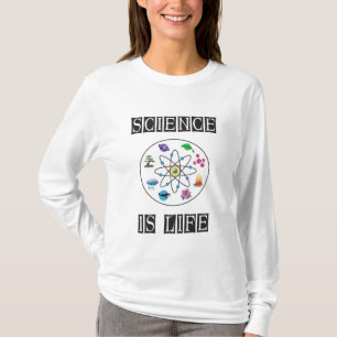 Vetenskap är livet t shirt