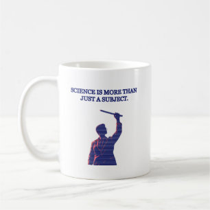 Vetenskap är mer än bara ett ämne passion kaffemugg