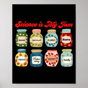 Vetenskap är min grej kemi biologi fysik lärare poster