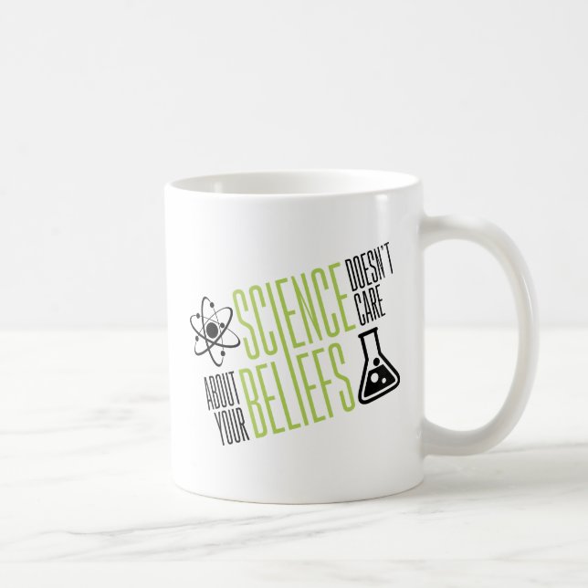 Vetenskap att bry sig inte kaffemugg (Höger)