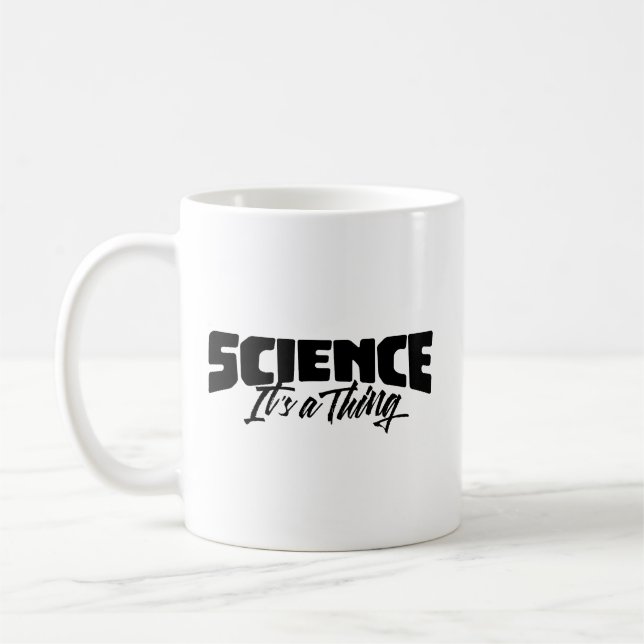 Vetenskap (det är en Sak) Kaffemugg (Vänster)