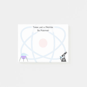 Vetenskap Emojis Anpassningsbar Text Post-it Block