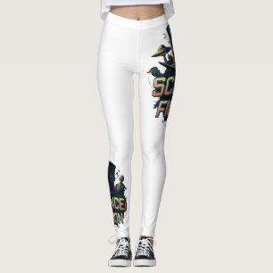 Vetenskap/fektionsbaljväxter Leggings