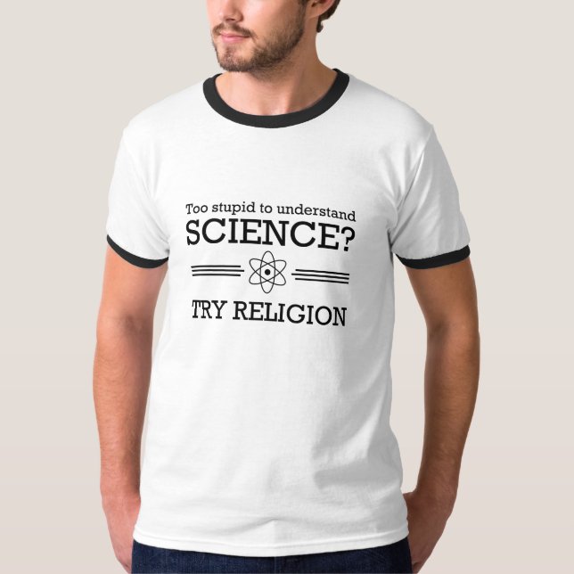 Vetenskap för hårt? tee shirt (Framsida)