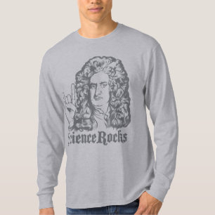 Vetenskap för herr Isaac Newton vaggar skjortor T Shirt