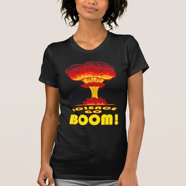 Vetenskap går bang! T-tröja T Shirt (Framsida)