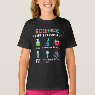 Vetenskap håller dig nyfiken t shirt
