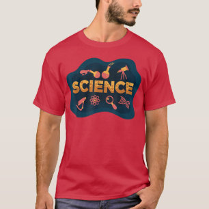 Vetenskap - kemi fysik space atom DNA T Shirt
