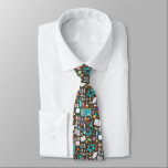 Vetenskap/kemi Mönster Slips<br><div class="desc">Den här slipsen är en underbar,  unik gåva till alla vetenskapslärare och älskare.  Visa din uppskattning för all vetenskap med den här snyggten och roligt slips.</div>