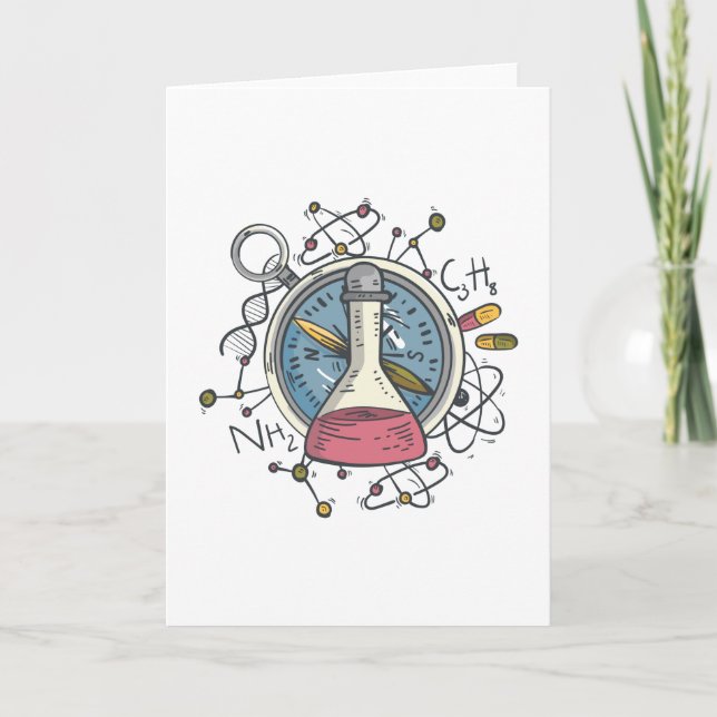 Vetenskap Kort (Framsida)