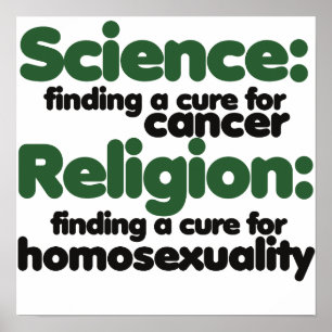 Vetenskap och religion poster