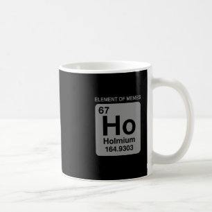 Vetenskap Periodiska Systemet 67 Meme Element Av M Kaffemugg
