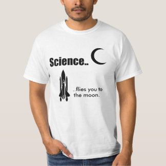 Vetenskap/religionen flyger dig. Skjorta T-shirt