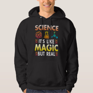 Vetenskap som magi hoodie
