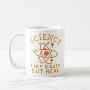 VETENSKAP SOM MAGIC MEN REAL-VEENCE ÄLSKARE KAFFEMUGG