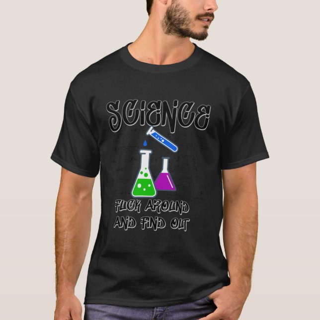 Vetenskap T Shirt (Framsida)