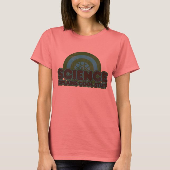 Vetenskap Tee (Framsida)