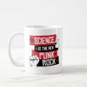 Vetenskapen är den nya punken sten kaffemugg