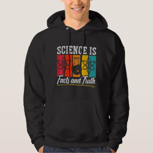 Vetenskapen är fakta och det verkliga biologiska k hoodie