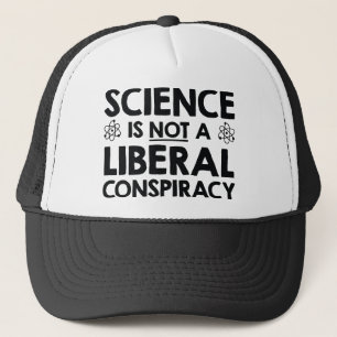 Vetenskapen är ingen liberal konspiration keps