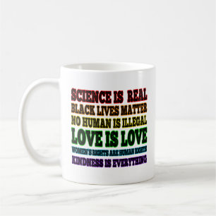 Vetenskapen är Real Black Lives Matter Kaffemugg
