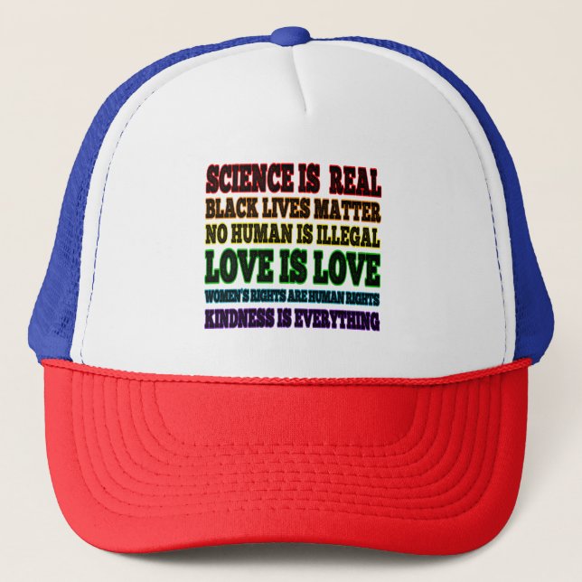 Vetenskapen är Real Black Lives Matter Keps (Framsida)