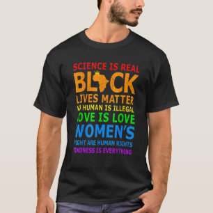Vetenskapen är sann svart historik månaden Kärlek  T Shirt