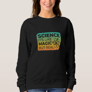 Vetenskapen är som magi men reella halvtonsutgåva t shirt
