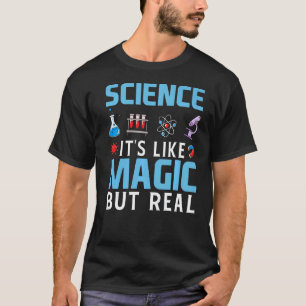 Vetenskapen är som magiska men äkta matematisk kon t shirt