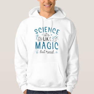 Vetenskapen är som magiska men reella hoodie